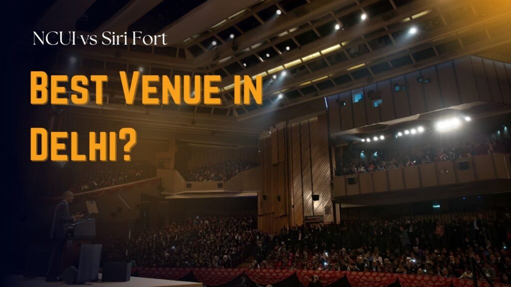 Best Venue in Delhi? NCUI vs Siri Fort