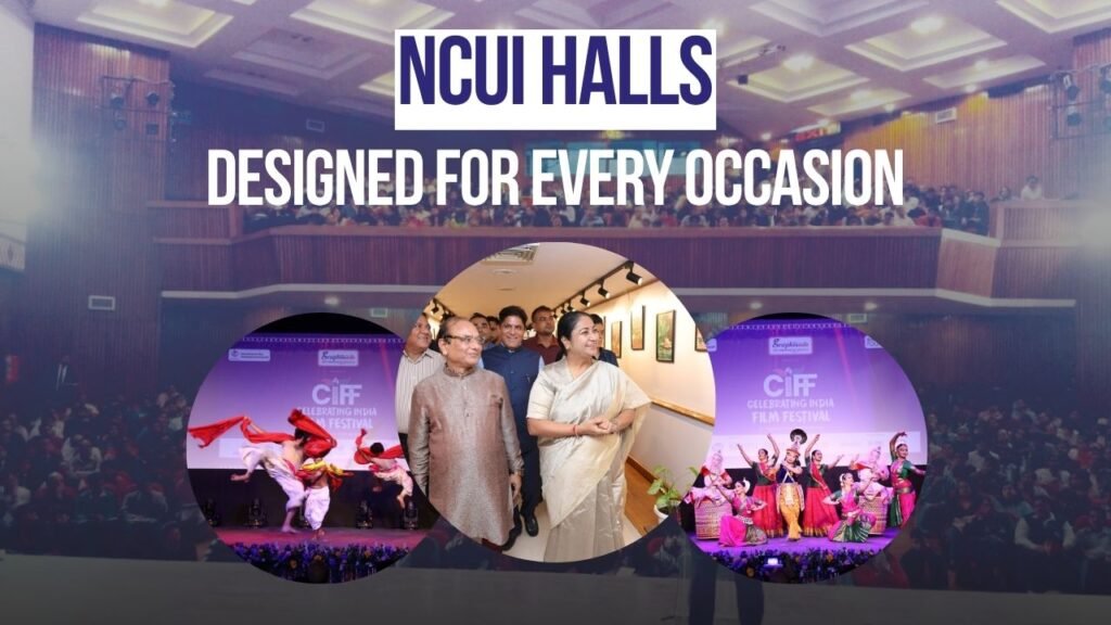 NCUI Halls: Designed for Every Occasion