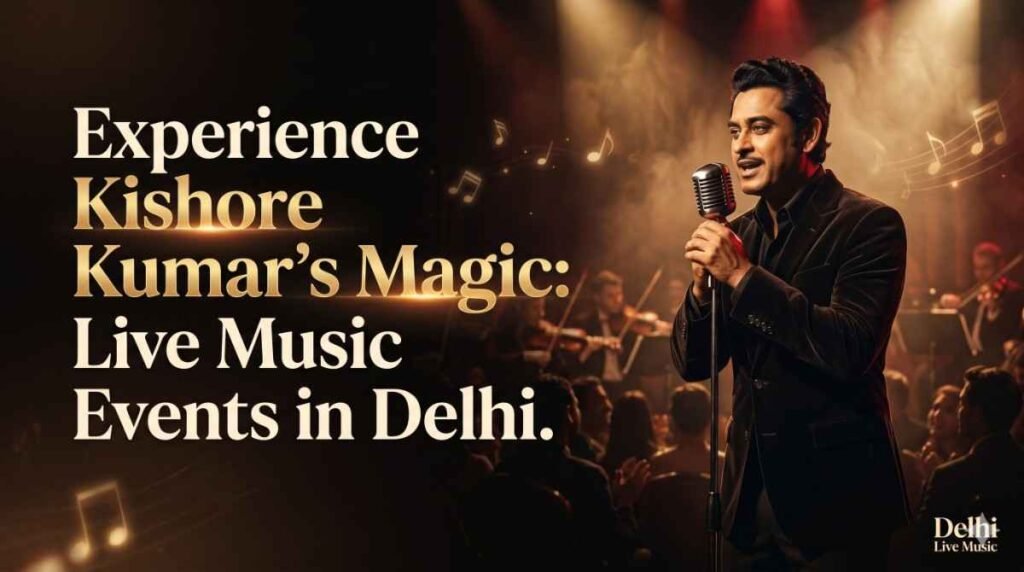 Experience Kishore Kumar’s Magic Live Music Events in Delhi