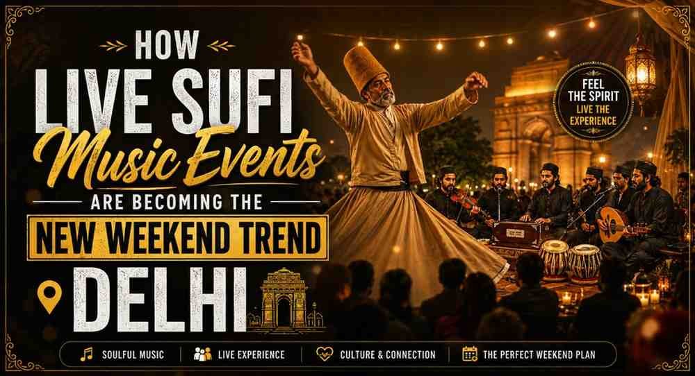 How Live Sufi Music Events Are Becoming the New Weekend Trend in Delhi
