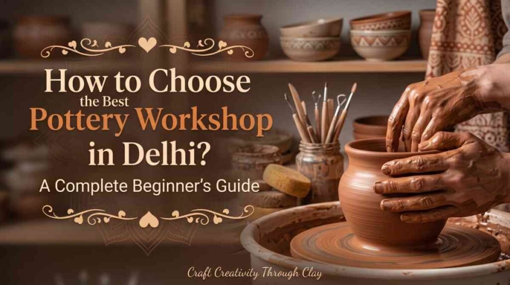 How to Choose the Best Pottery Workshop in Delhi A Complete Beginner’s Guide